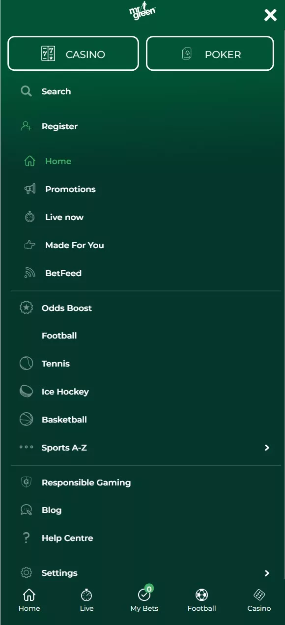 This image is the second image of the app, encrypted odds-on top online betting software